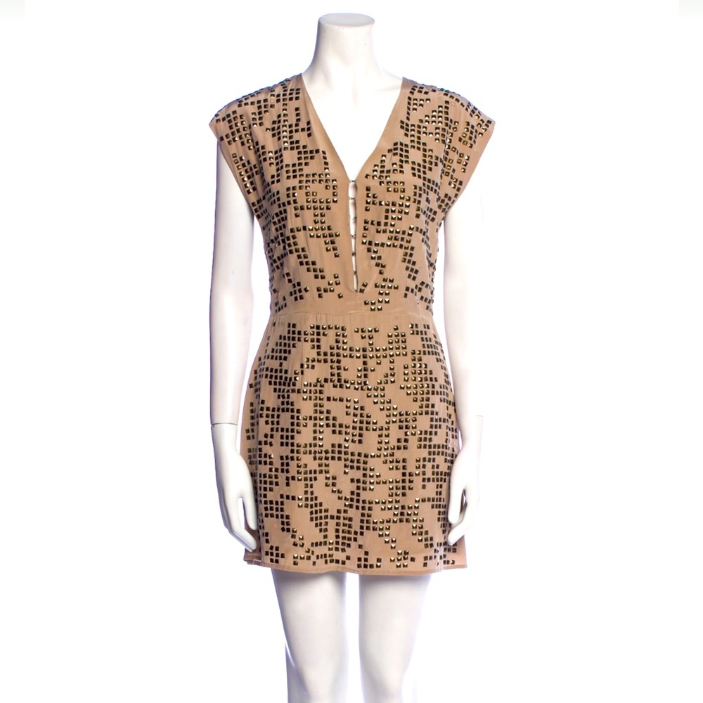 Sheri Bodell Silk Mini Dress Size XS